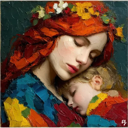 Divine Radiance (The Modern Madonna)