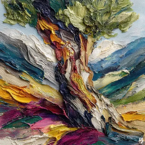 The Ancient Olive Trunk