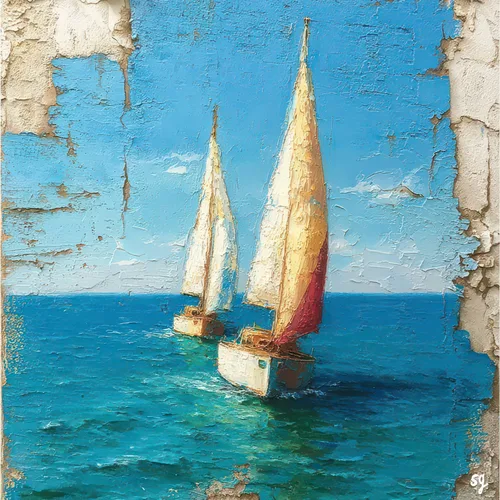 Sails on Weathered Shores